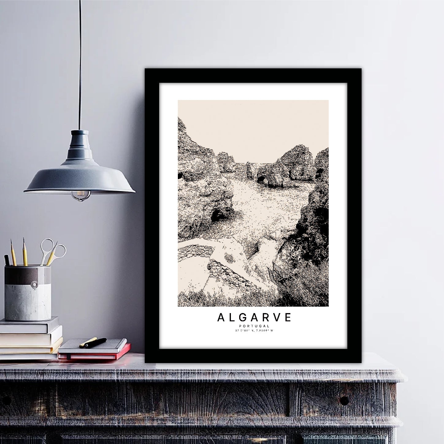 Sketch Art Travel Posters